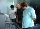 AP's Craig Martin, Kevin Becka (Mix Mag.) and George Horton (SSL)