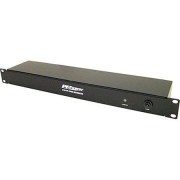 Furman 15A Rack Power Distribution (No Surge Protection), 15A Breaker, 10 Rear Outlets, 1RU, 6Ft Cord #D10-PFP