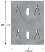 Primacoustic Surface Impaler Surface mount impaler, hanging, Part#F101 1000 00, Box Quantity:24