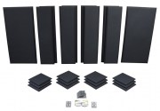 Primacoustic London 12 Room kit for up to 150 sq. ft. (13.9 sqm), Black Part#Z900 0120 00