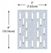 Primacoustic Push-on Impaler, Surface mount impaler, push-on , Part#F101 1003 00, Box Quantity:24