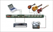  Using the JD6 in the Studio.  The JD6 is great to patch in all kinds of instruments... not just keys! It features the same fabulous audio signal path as the world renowned Radial JDI. Only six times better!