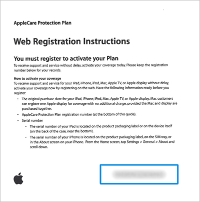 AppleCare Protection Plan